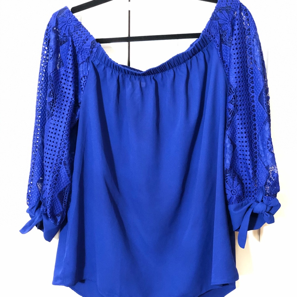 Charming Charlie Off the shoulder top